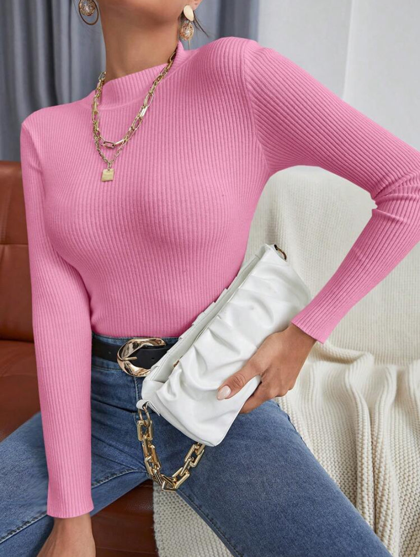 Long sleeve basic top