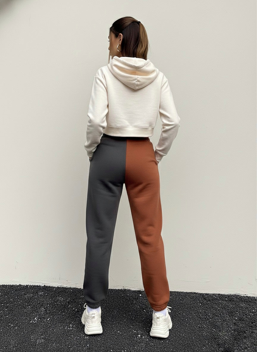 Block Color Sweatpants