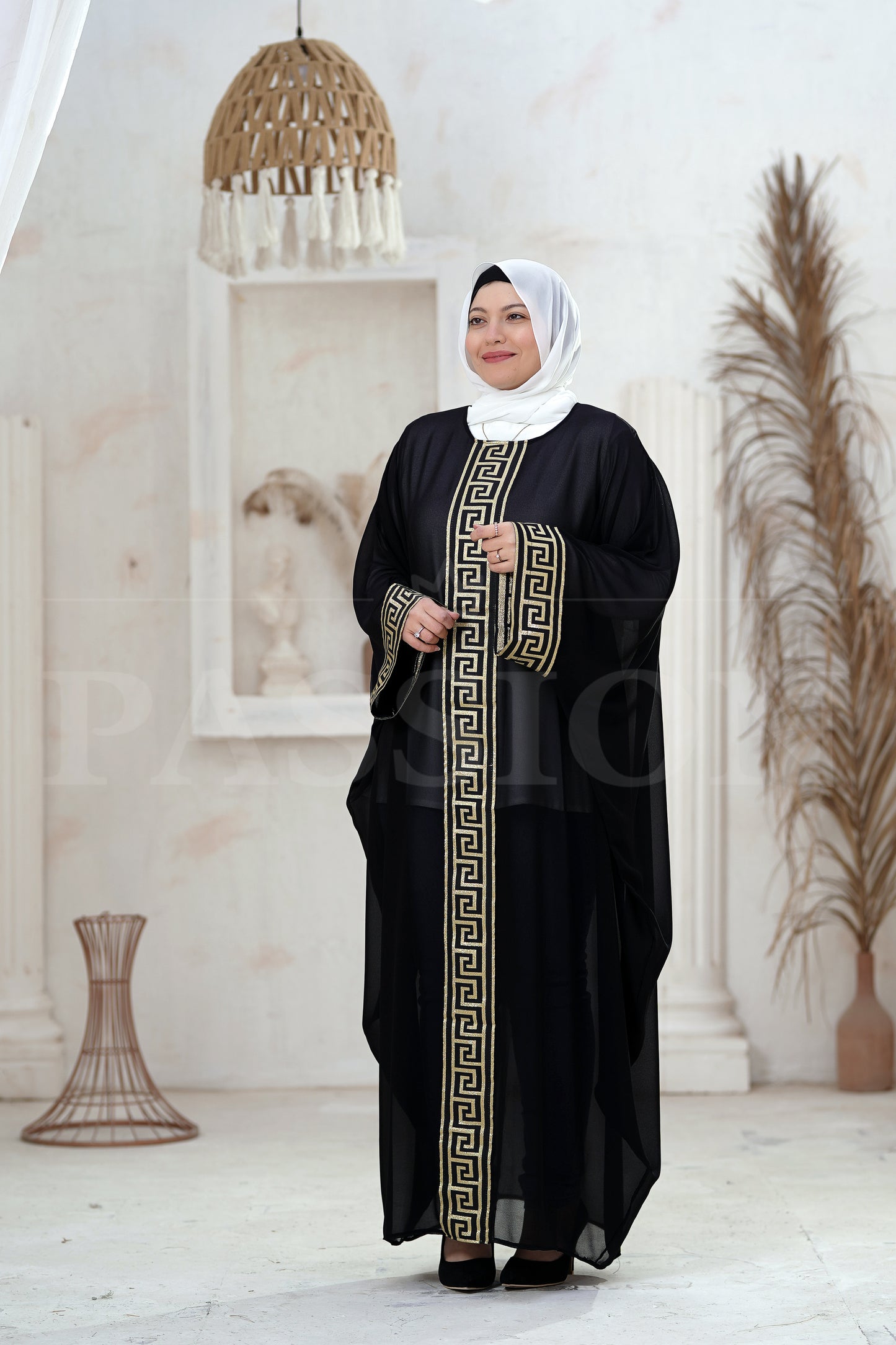 Versacea Elegance Chiffon Abaya