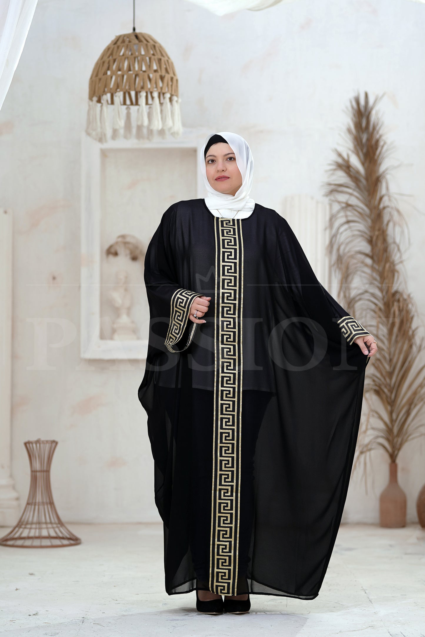 Versacea Elegance Chiffon Abaya