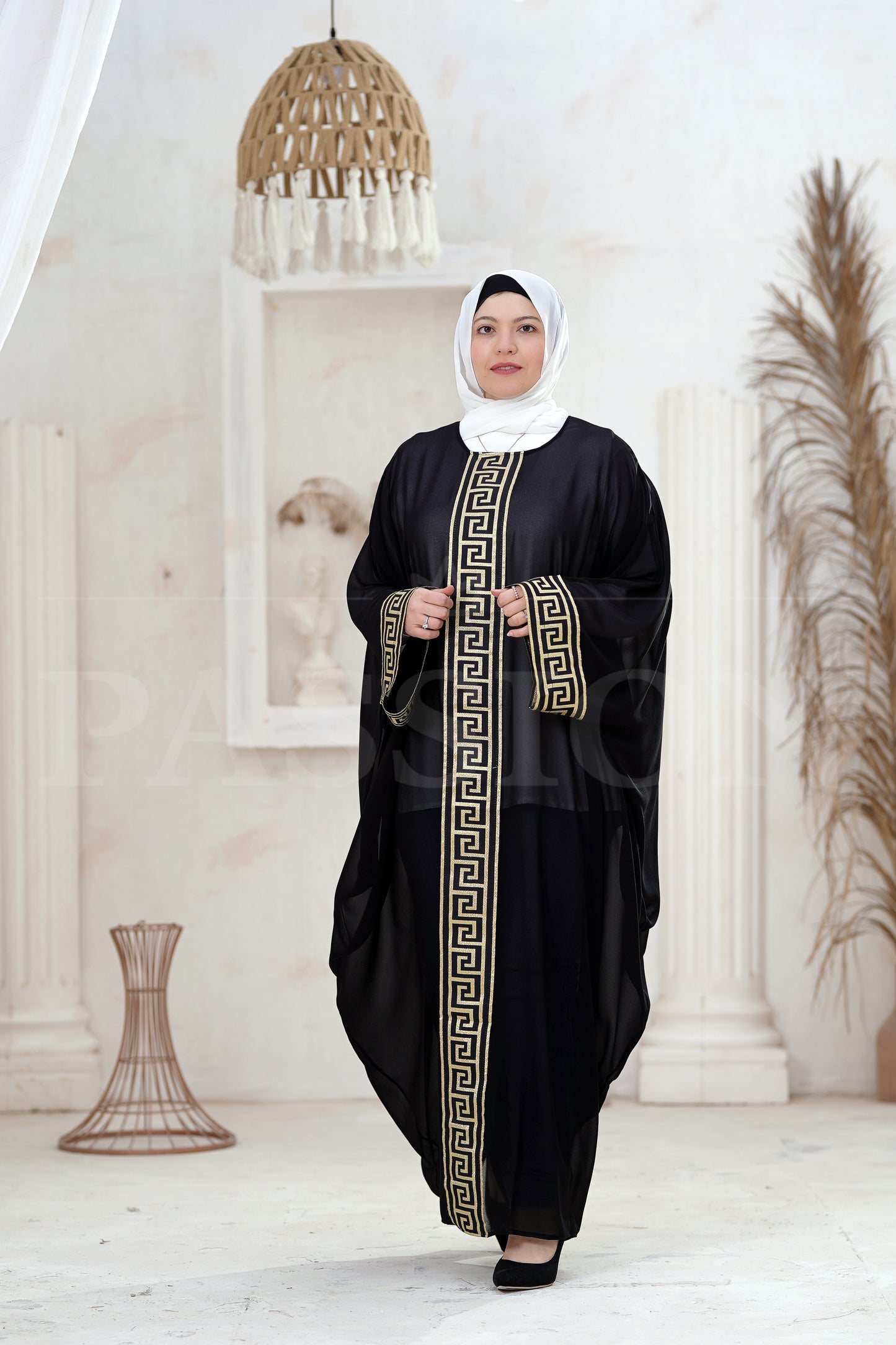 Versacea Elegance Chiffon Abaya
