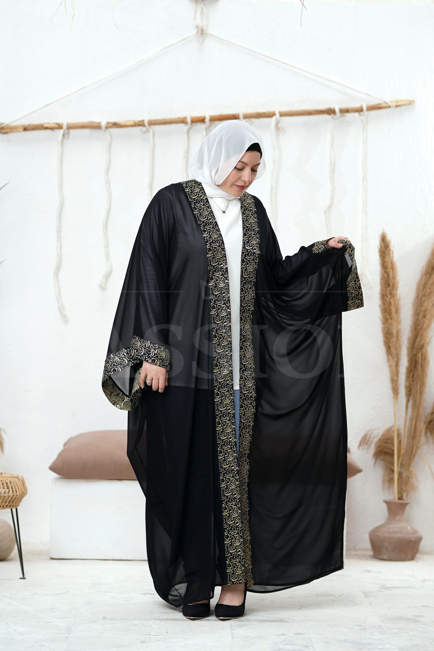 Chiffon Kaftan Islamic Line