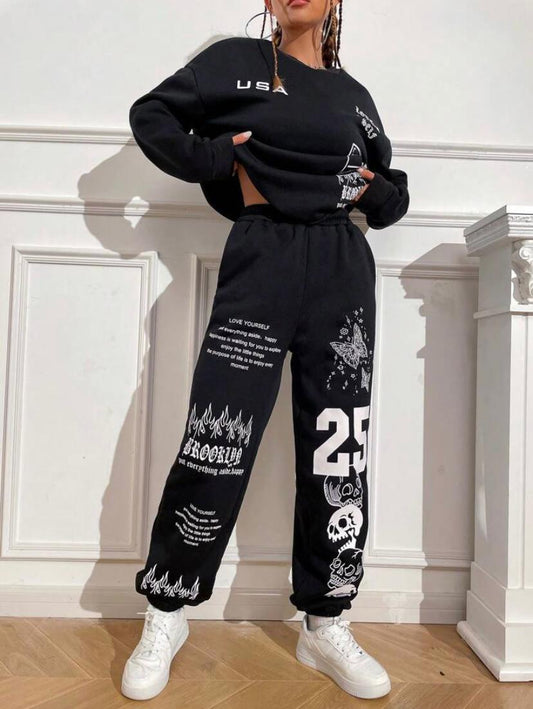Skull Suit Black